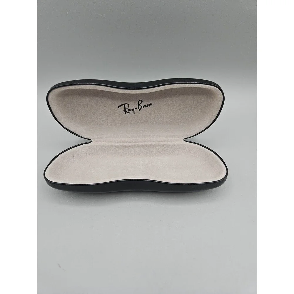 Ray-Ban Black Hard Side Aviator Clamshell Eyeglass Sunglass 6.5